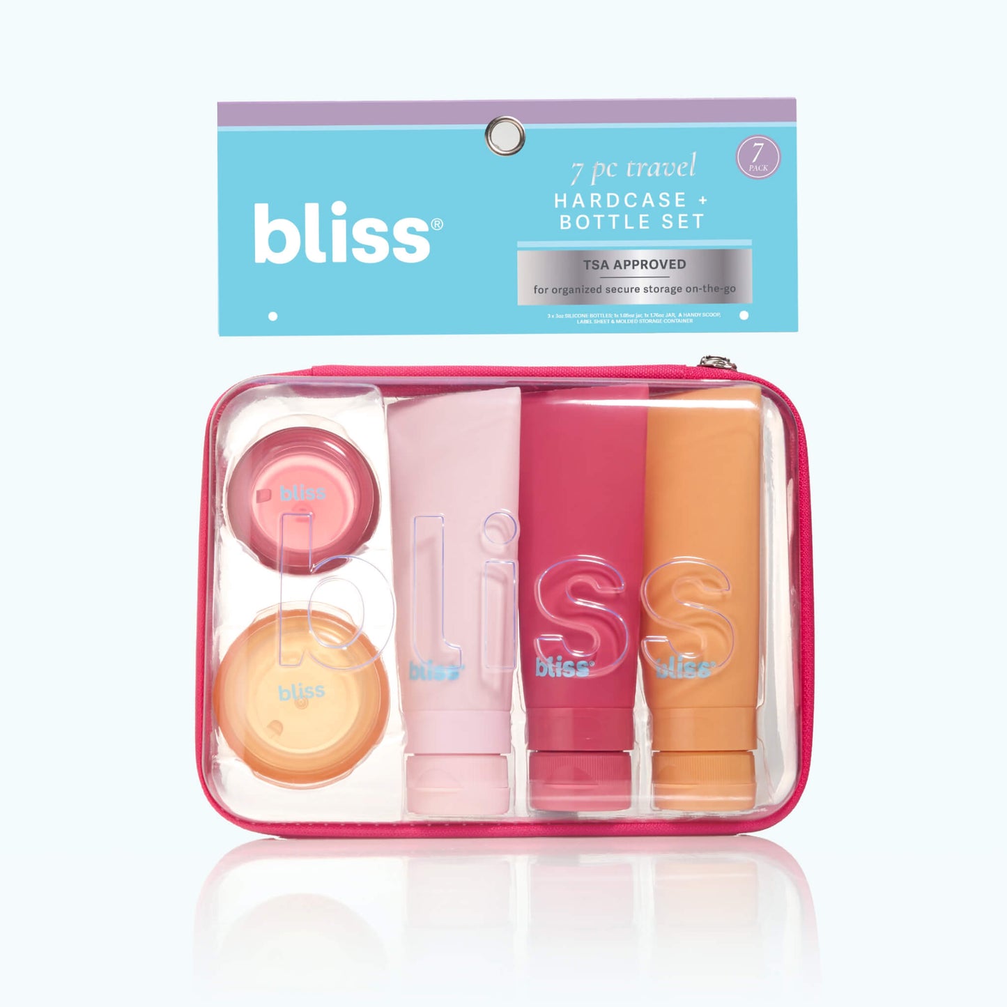 Spa To Go Hardcase + Travel Bottle Set