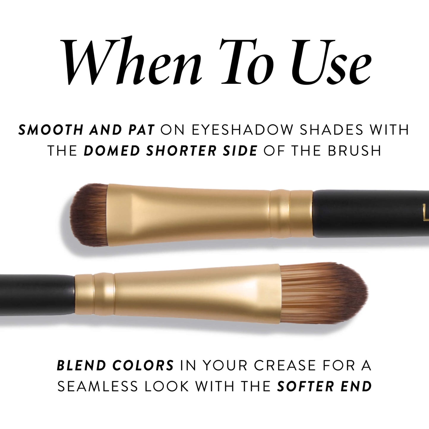 Dual-Ended Eye Shadow Brush